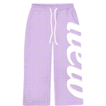 lavender shiner sweatpants